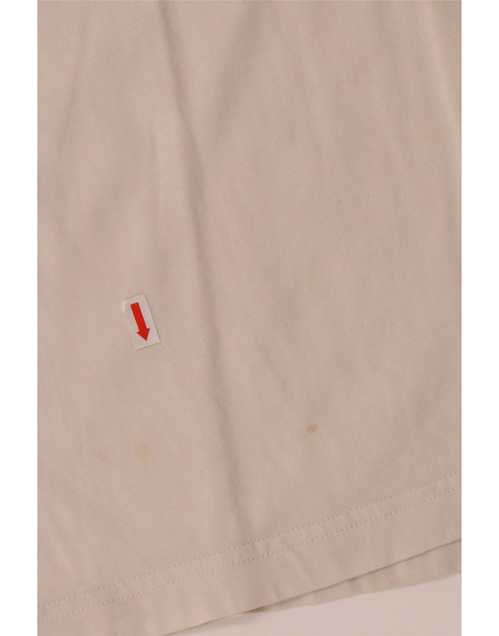 PUMA Mens Graphic T-Shirt Top Large White