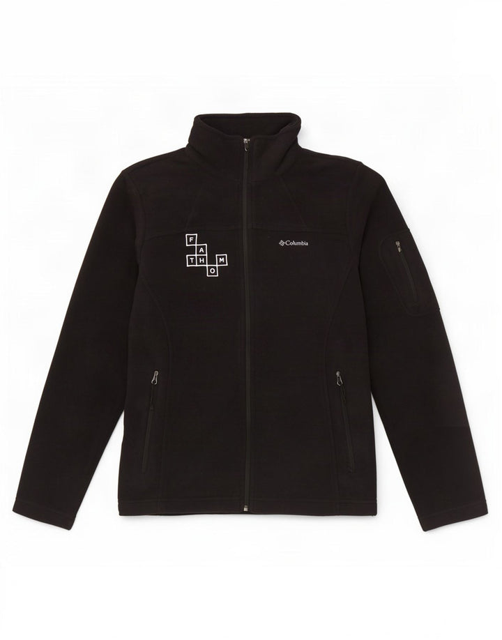 Columbia Veste polaire graphique pour femme UK 14 Medium Noir Polyester