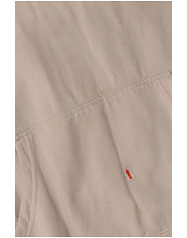 NIKE Pull à capuche graphique pour homme en coton blanc moyen