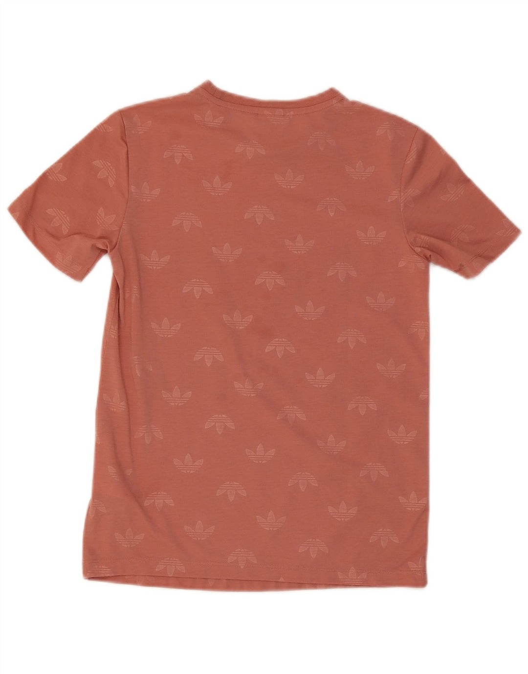 Adidas T-shirt graphique pour femme UK 8 Petit Rose Polyester
