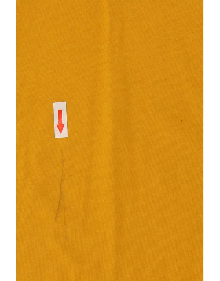 Jack Wills T-Shirt Homme Haut Large Jaune Coton