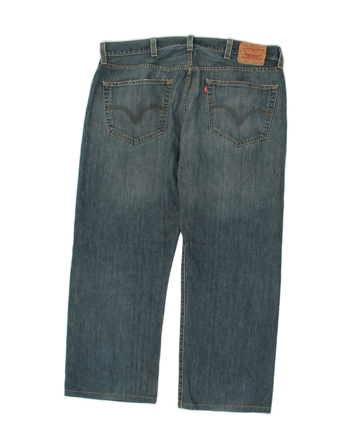 LEVI'S Jean Droit 501 Homme W38 L26 Bleu Coton