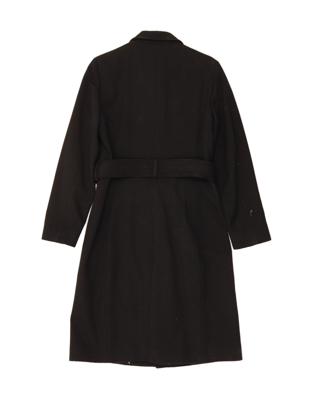 XETRA Womens Overcoat IT 42 Medium Black Wool Vintage XETRA and Second-Hand XETRA from Messina Hembry 