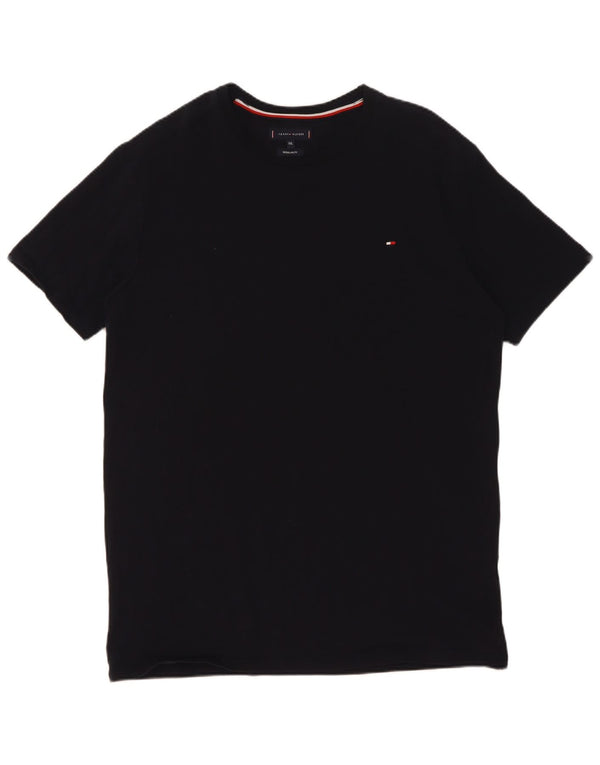 Tommy Hilfiger T-shirt coupe classique pour homme en coton bleu marine 2XL