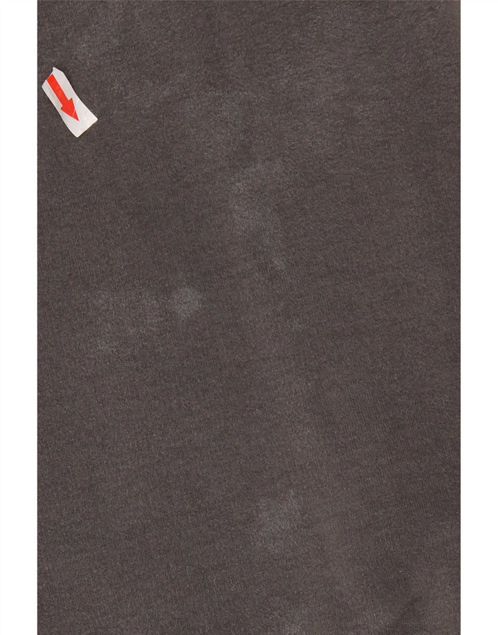 Champion Sweat-shirt à col zippé pour homme 2XL Gris Coton
