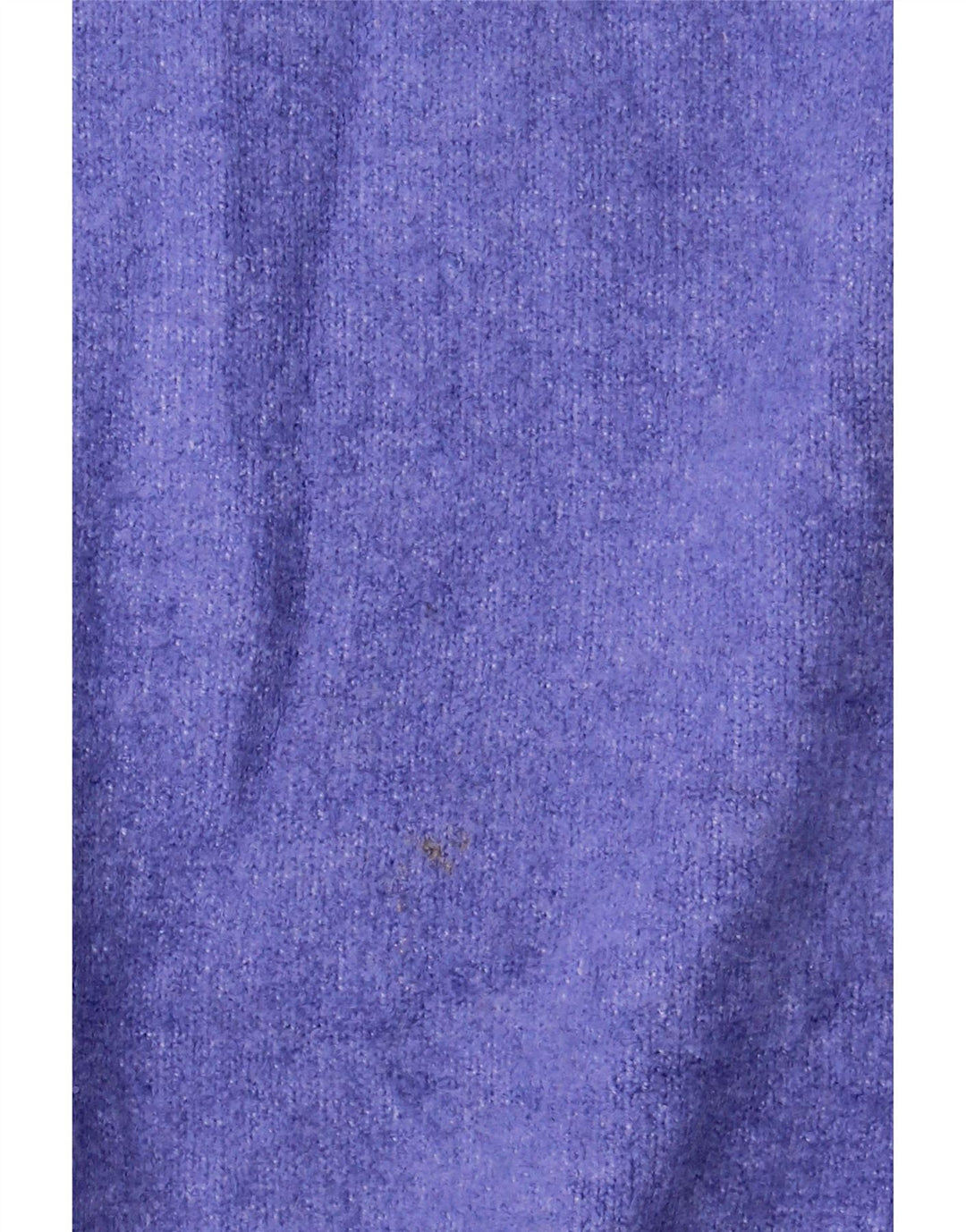 Zara Pull surdimensionné à col roulé pour femme UK 14 Acrylique bleu moyen