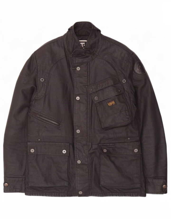 G-Star Veste utilitaire pour homme UK 42 XL Bleu marine Coton