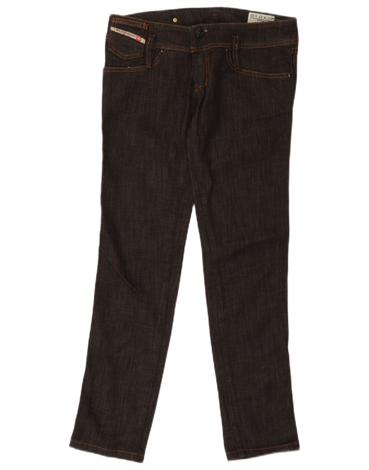 Diesel Jean Matic Slim W27 L29 Femme Noir Coton