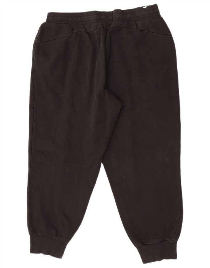 Puma Pantalon de survêtement pour homme Noir Taille L