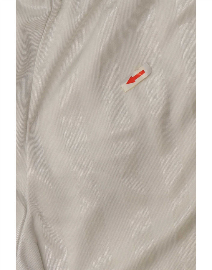Nike Short de sport Dri Fit Regular pour homme en polyester rayé blanc moyen
