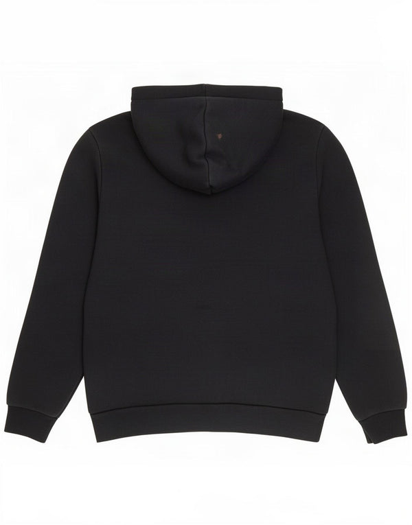 Puma Pull à capuche surdimensionné graphique pour femme UK 10 Petit coton noir