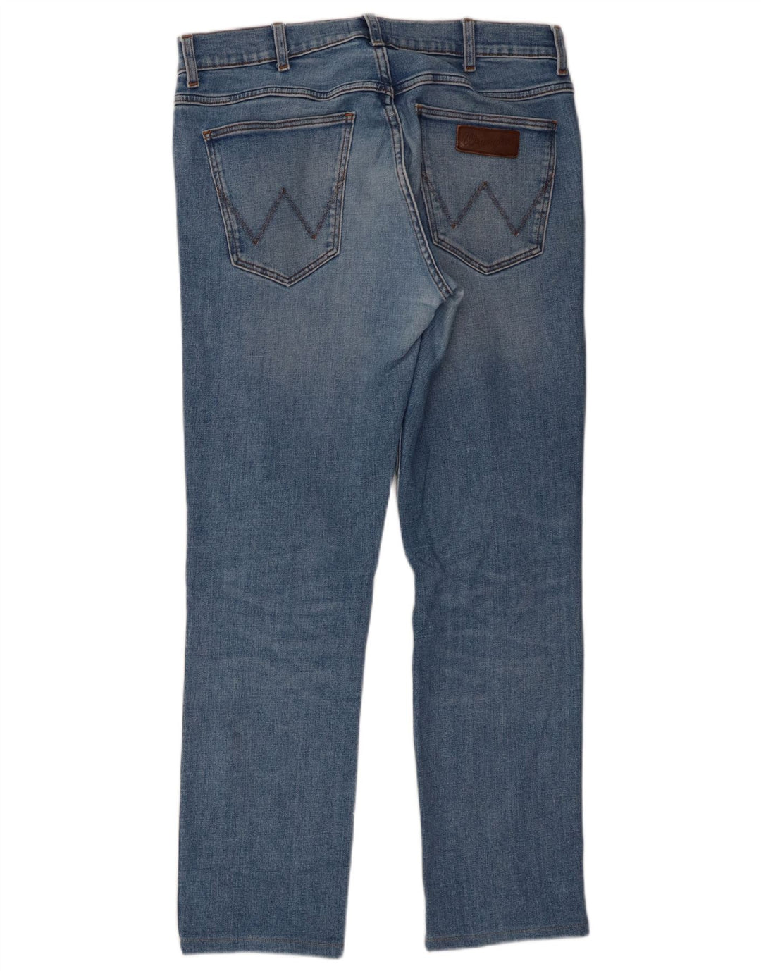 Wrangler Jean Droit Greensboro W32 L30 Homme Bleu Coton