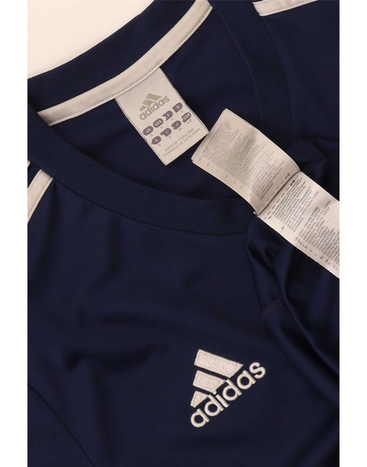 Adidas T-Shirt Homme Haut Petit Bleu Marine Polyester