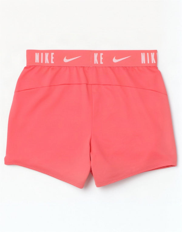 Short de sport Nike Dri Fit Graphic pour fille 12-13 ans, grand rose, polyester