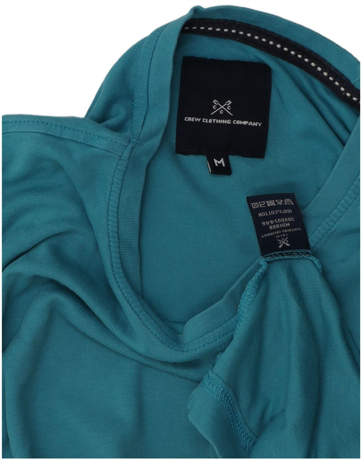 Crew Clothing T-Shirt Homme Bleu Moyen Coton