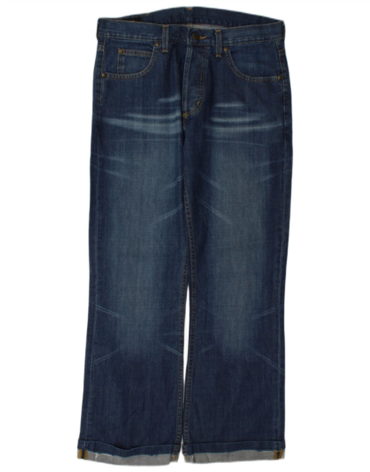 Lee Jean Droit Denver Homme W33 L29 Bleu Coton