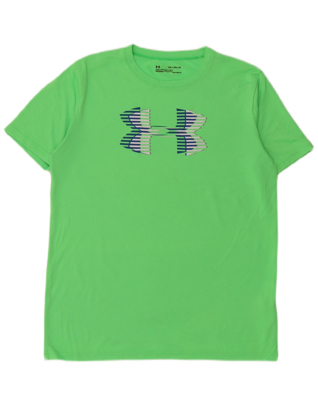 UNDER ARMOUR T-shirt graphique Heat Gear pour garçon 13-14 ans XL Vert