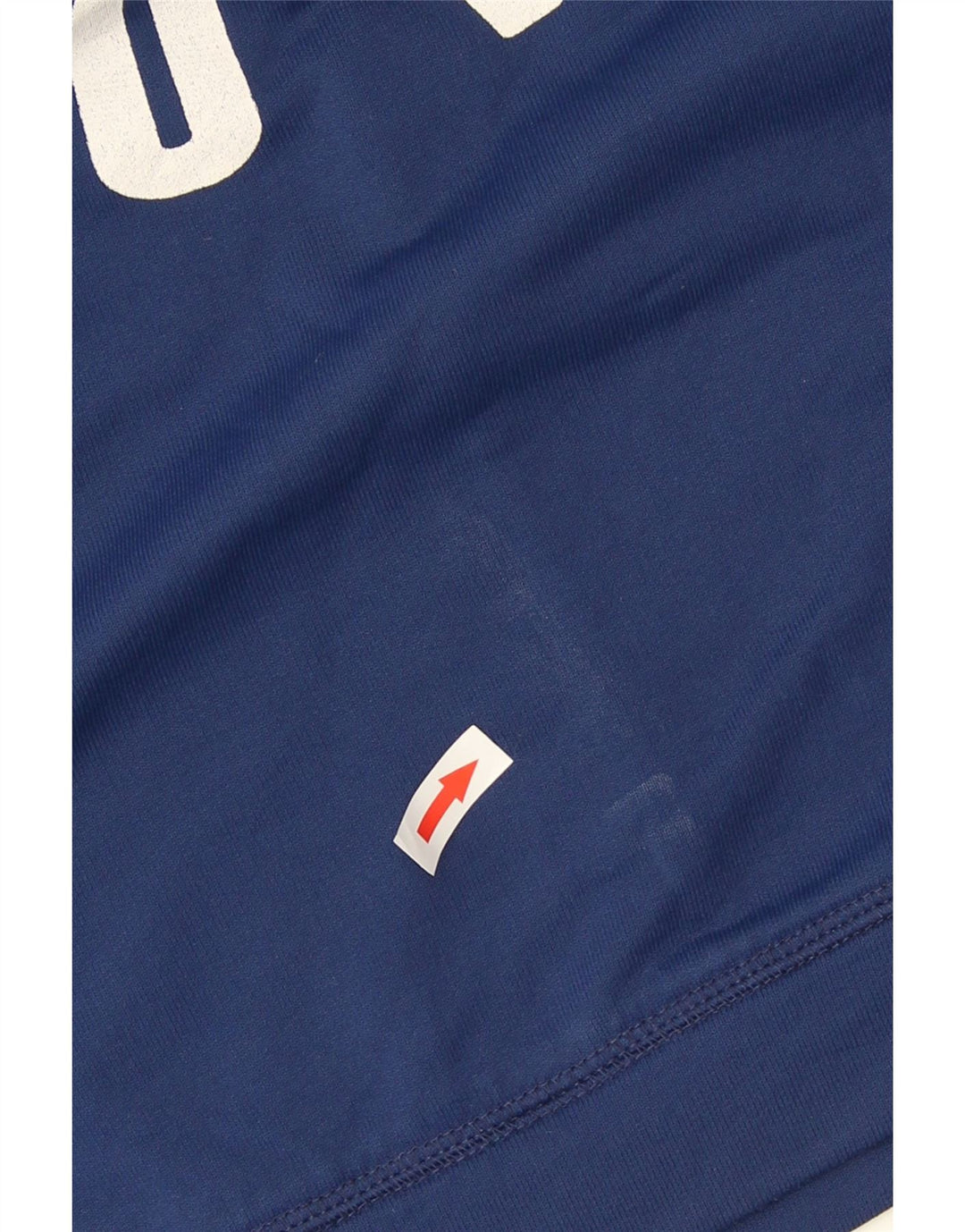 Zara Paris Graphic Sweat-shirt surdimensionné pour femme UK 10 Petit Bleu