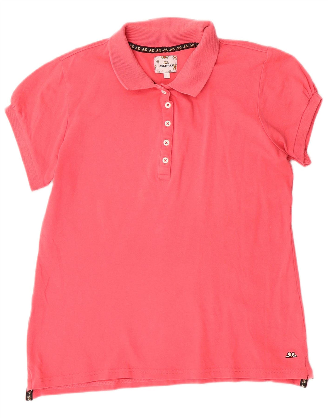 Guru Polo Femme UK 14 Large Rose