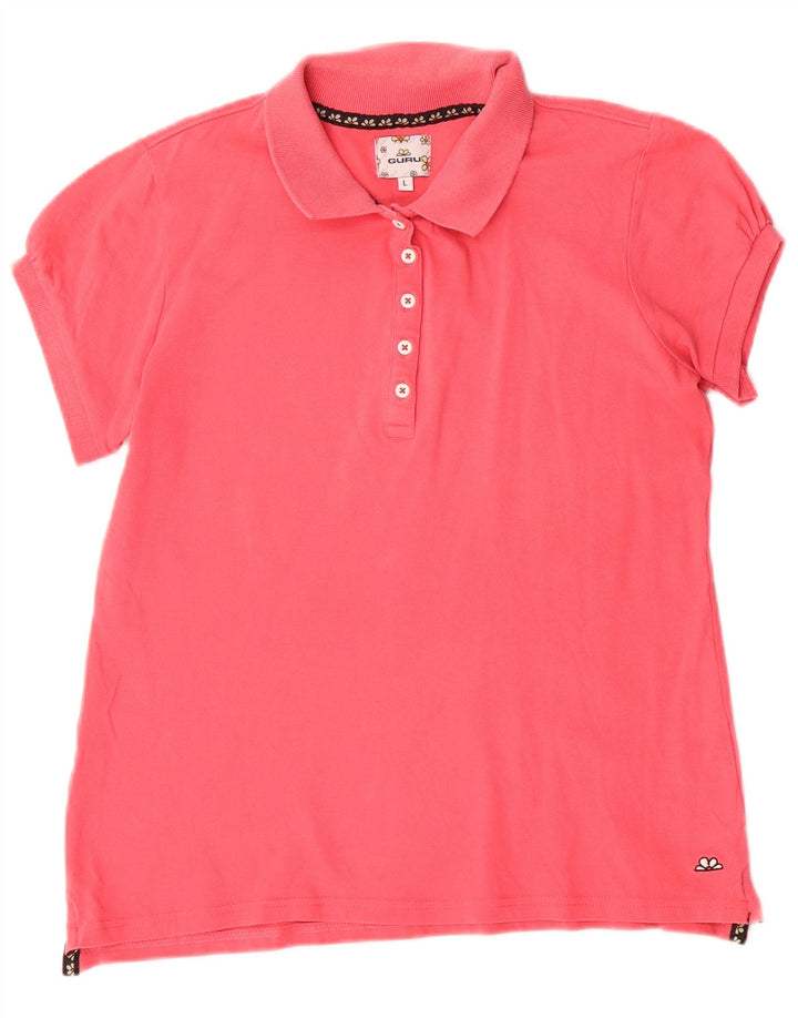 Guru Polo Femme UK 14 Large Rose