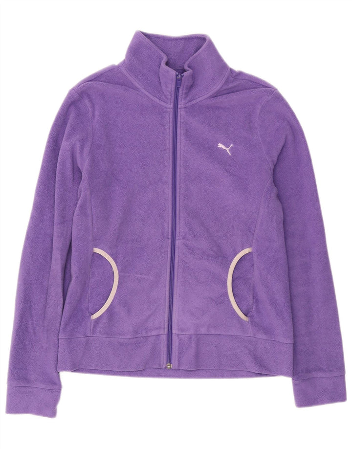 Puma Veste polaire pour femme UK 14 Large Violet