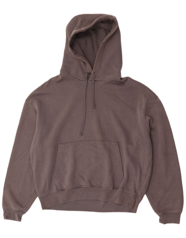 Zara Femme Pull à capuche surdimensionné EU 44 XL Gris Coton