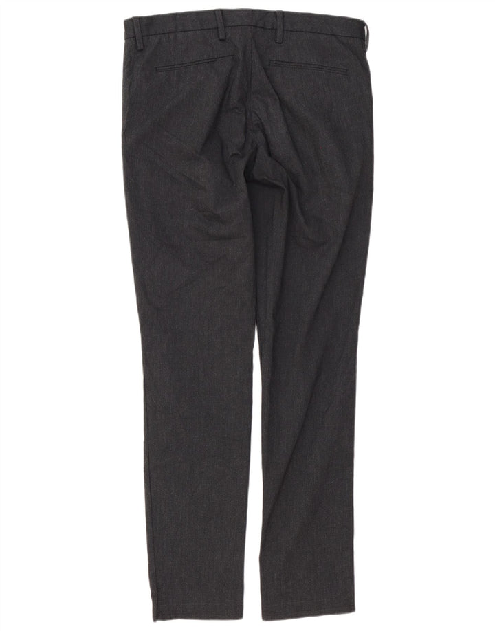 Hugo Boss Pantalon chino slim homme W32 L32 Gris Polyester