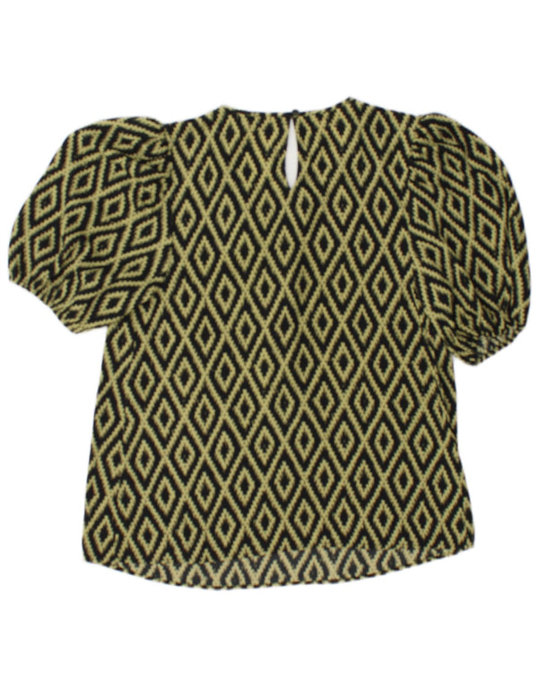 Marks & Spencer Chemisier pour femme UK 10 Petit Noir Argyle/Diamant