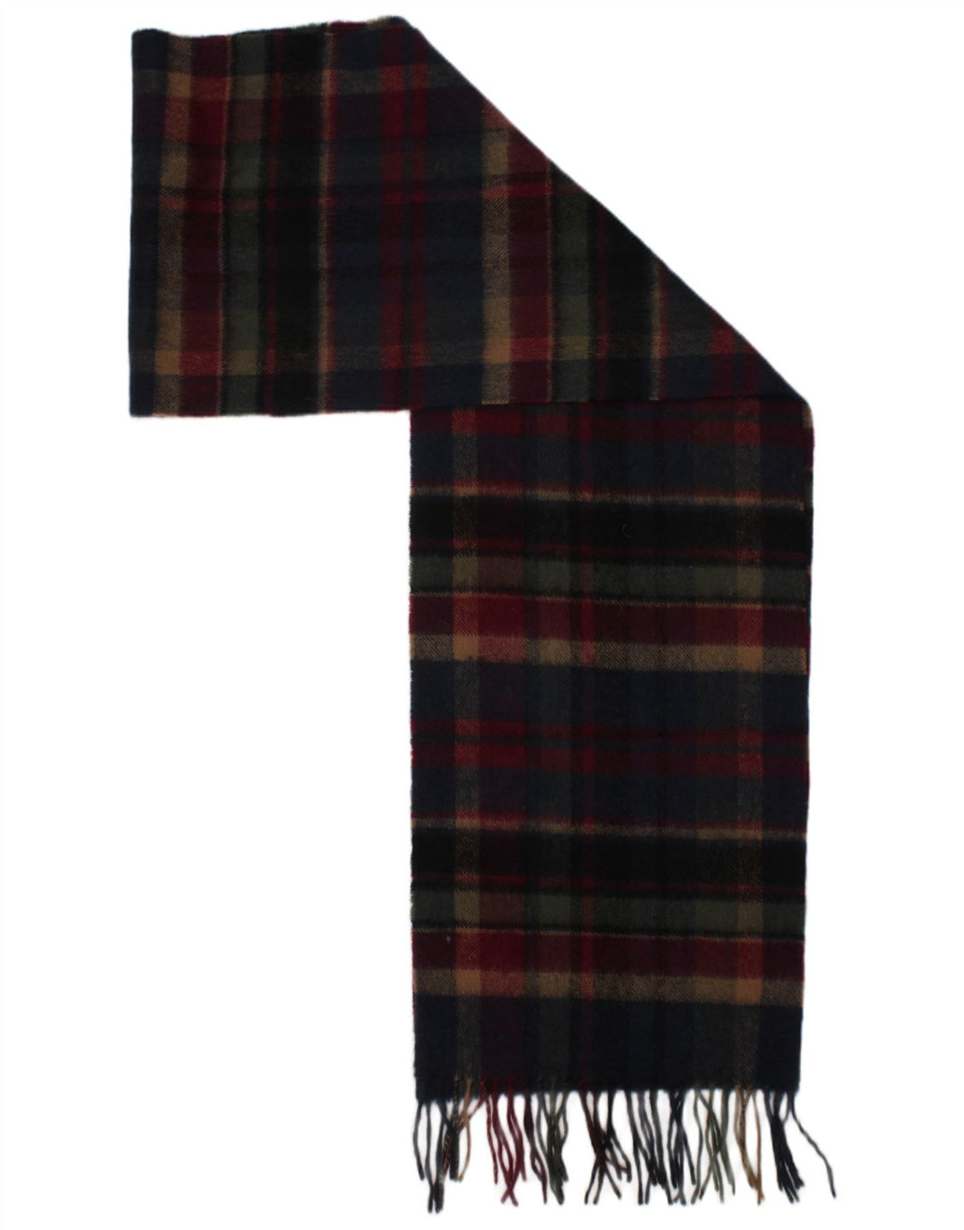 Barbour Écharpe rectangulaire pour homme Taille unique en laine d'agneau à carreaux multicolores classique