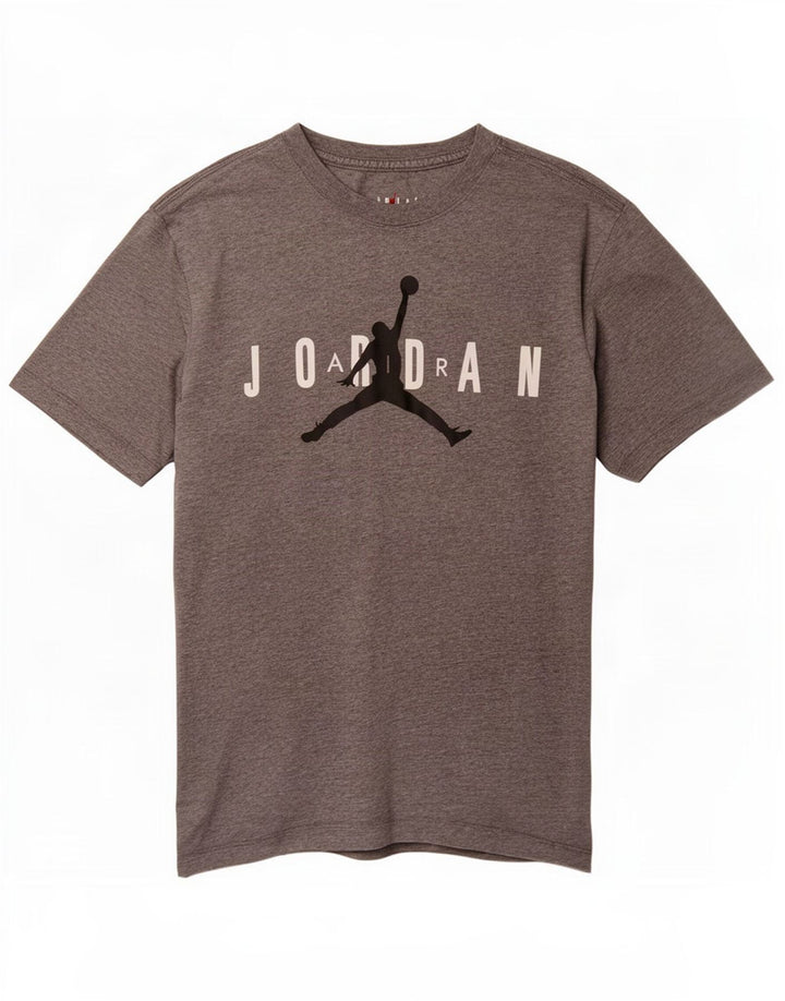 Jordan T-shirt graphique pour hommes, petit, gris, coton