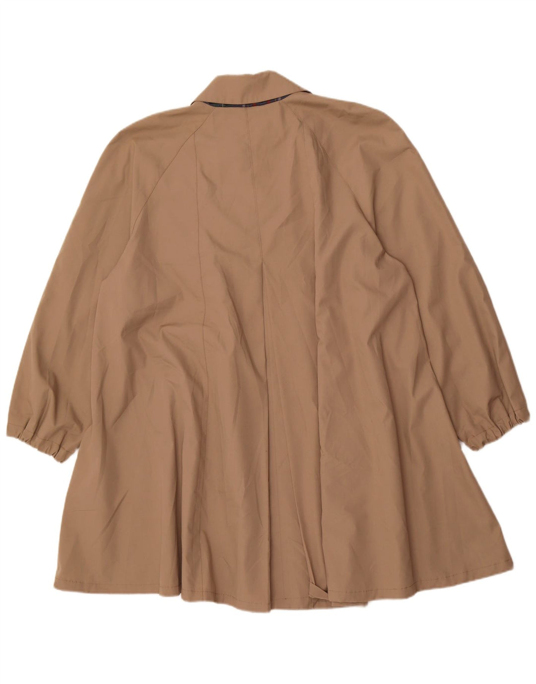 vintage Femmes Oversize Trench Coat UK 18 XL Beige Polyester