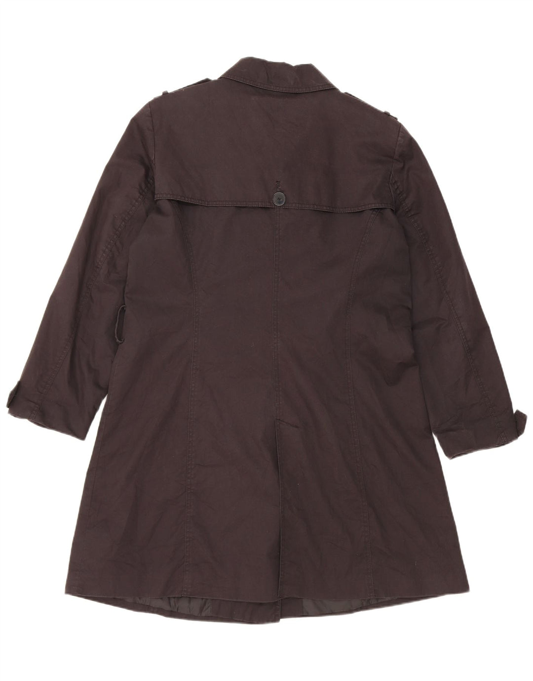 Zara Trench Femme UK 18 XL Noir