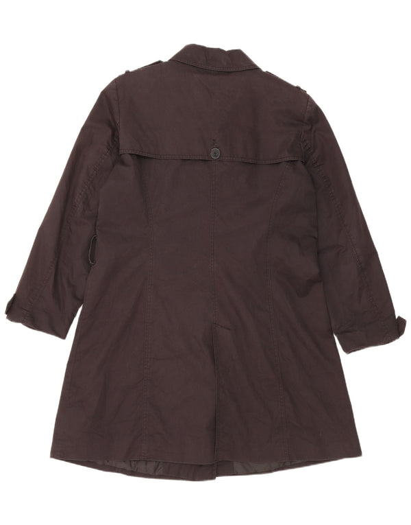 Zara Trench Femme UK 18 XL Noir