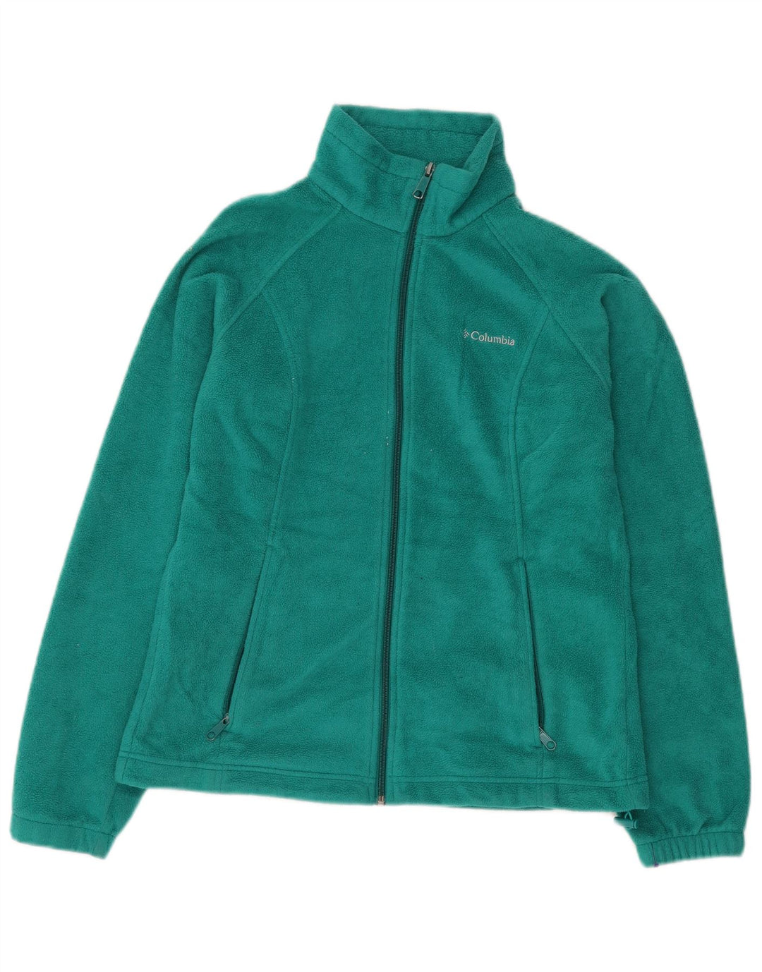 COLUMBIA Veste Polaire Femme UK 14 Polyester Vert Moyen