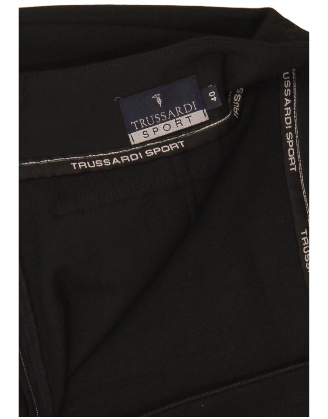 Jupe Crayon Femme Trussardi IT 40 Small W28 Noir Polyester