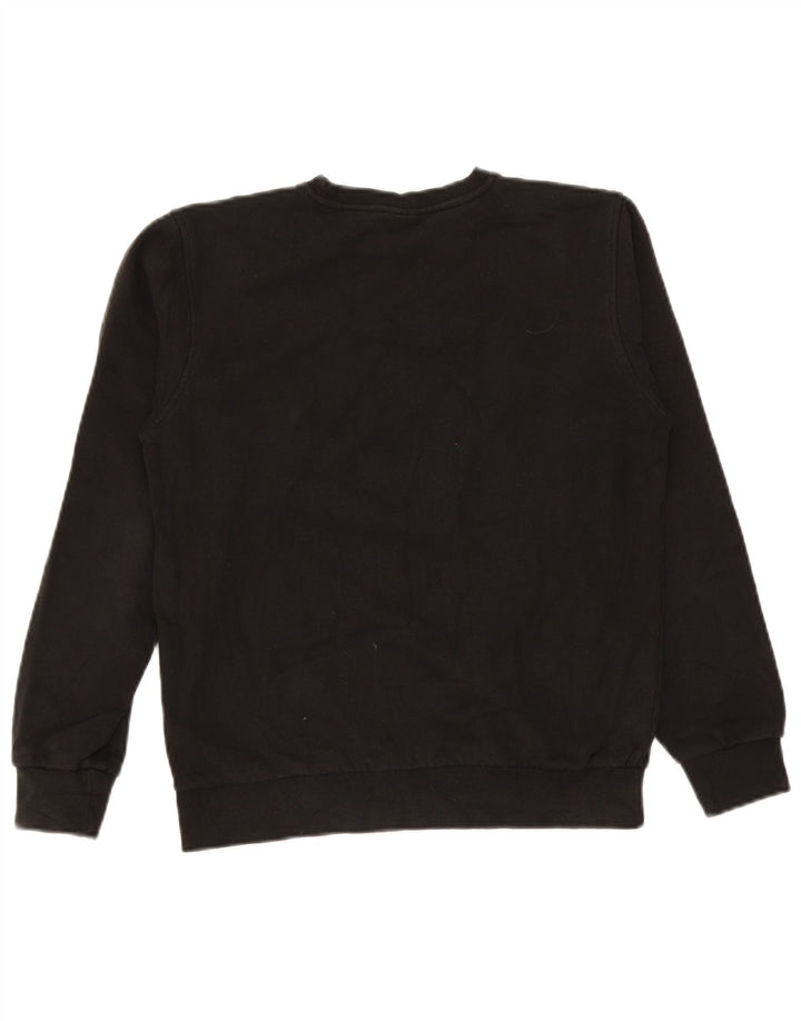 North Sails Sweat-shirt graphique pour garçon 13-14 ans Noir Coton