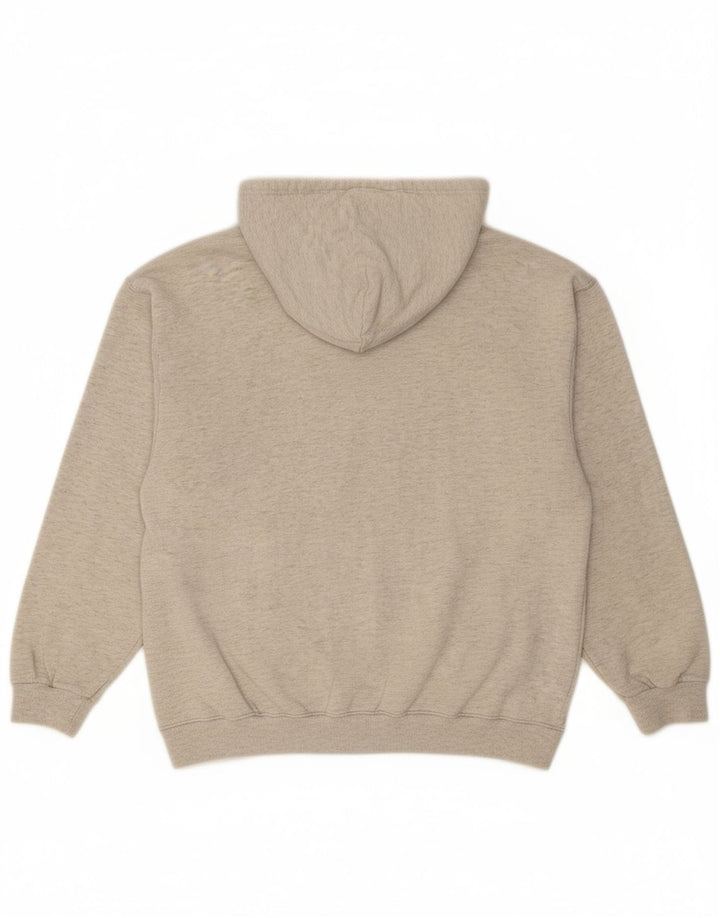CHAMPION Mens Zip Hoodie Sweater XL Grey