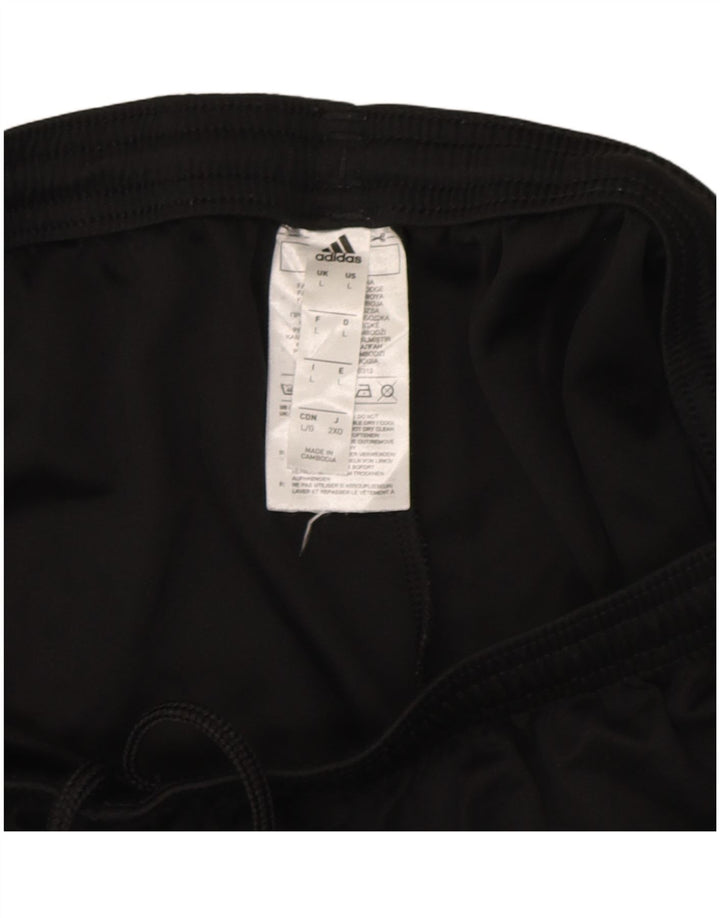 Adidas Short de sport Aeroready pour hommes, grand, noir, polyester