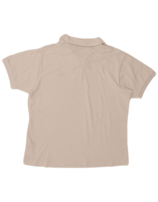 Lacoste Polo coupe classique pour homme Taille 6 XL Coton blanc