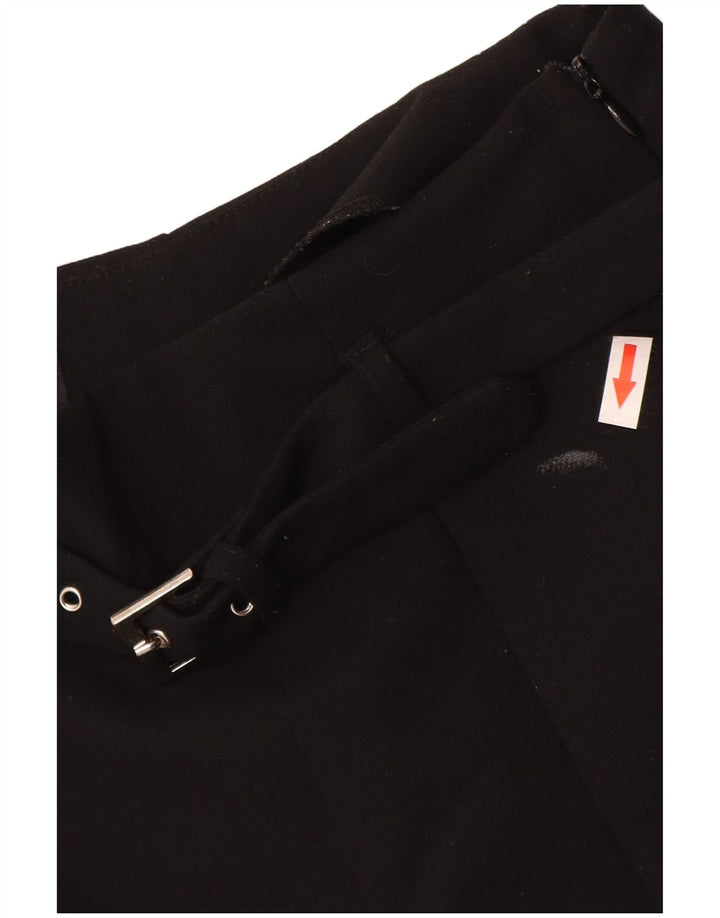 Zara Short décontracté pour femme XS W24 Noir Polyester