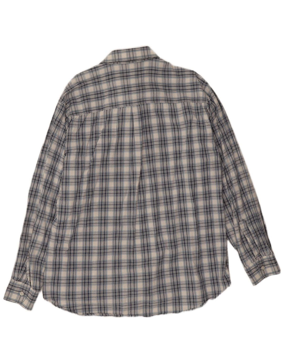 Carrera Chemise Homme Taille 43/44 XL Bleu Carreaux