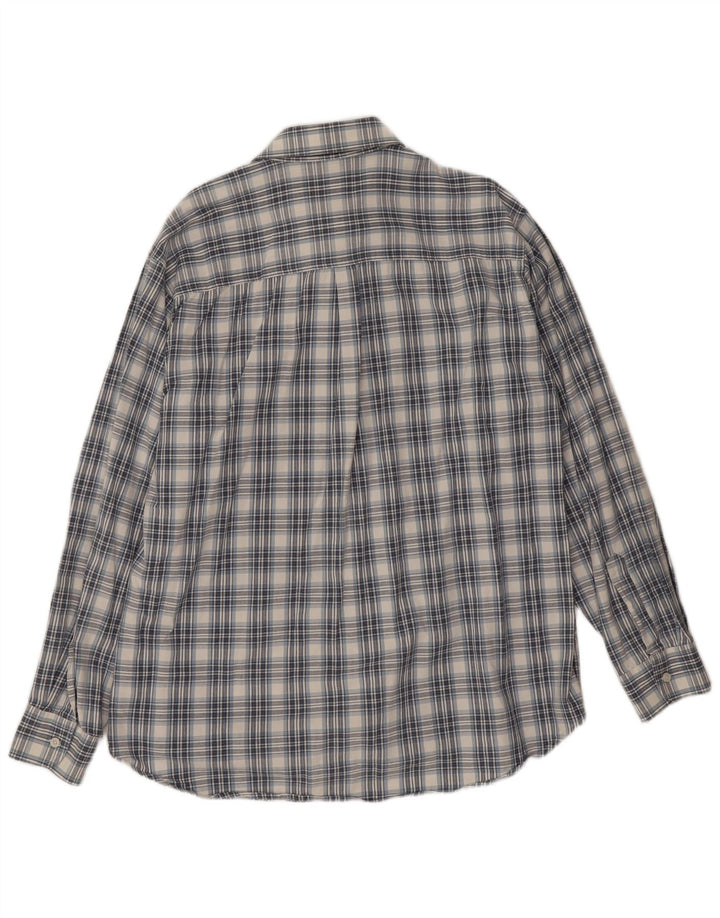 Carrera Chemise Homme Taille 43/44 XL Bleu Carreaux