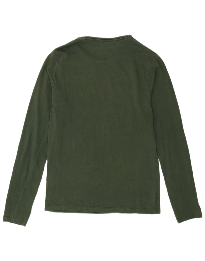 Jack & Jones Haut graphique à manches longues pour hommes, petit vert