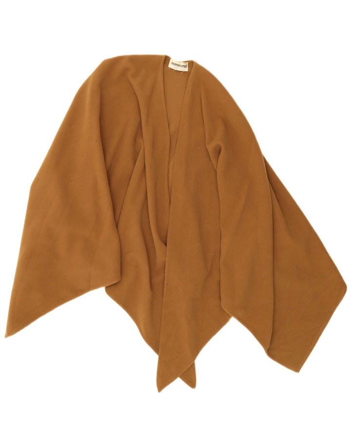 MIMMINA Femme Cape Cardigan Pull Taille Unique Beige