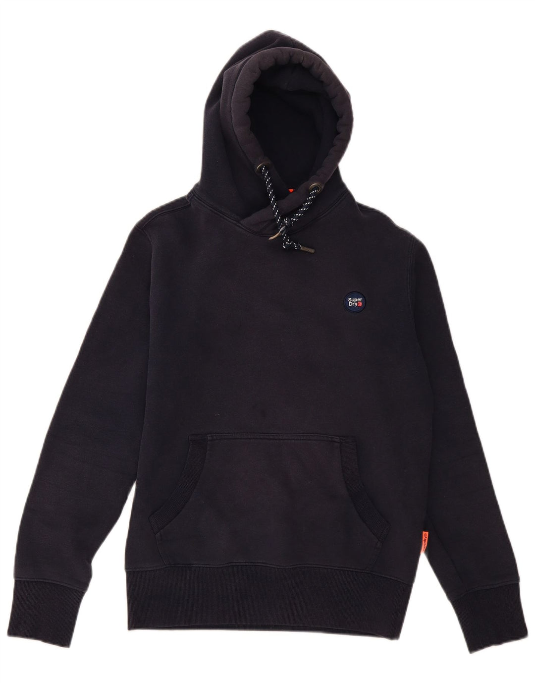 Superdry Pull à capuche en coton bleu marine moyen pour homme