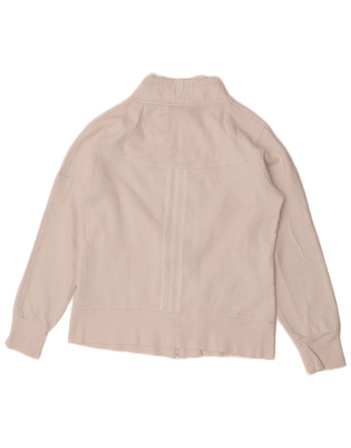 Adidas Veste de survêtement pour femme UK 16 Grand coton blanc