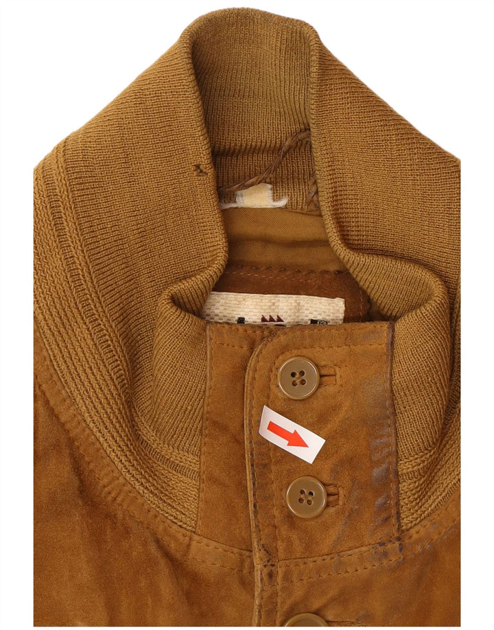 Conbipel Veste Bomber en Daim pour Homme UK 42 XL Cuir Marron