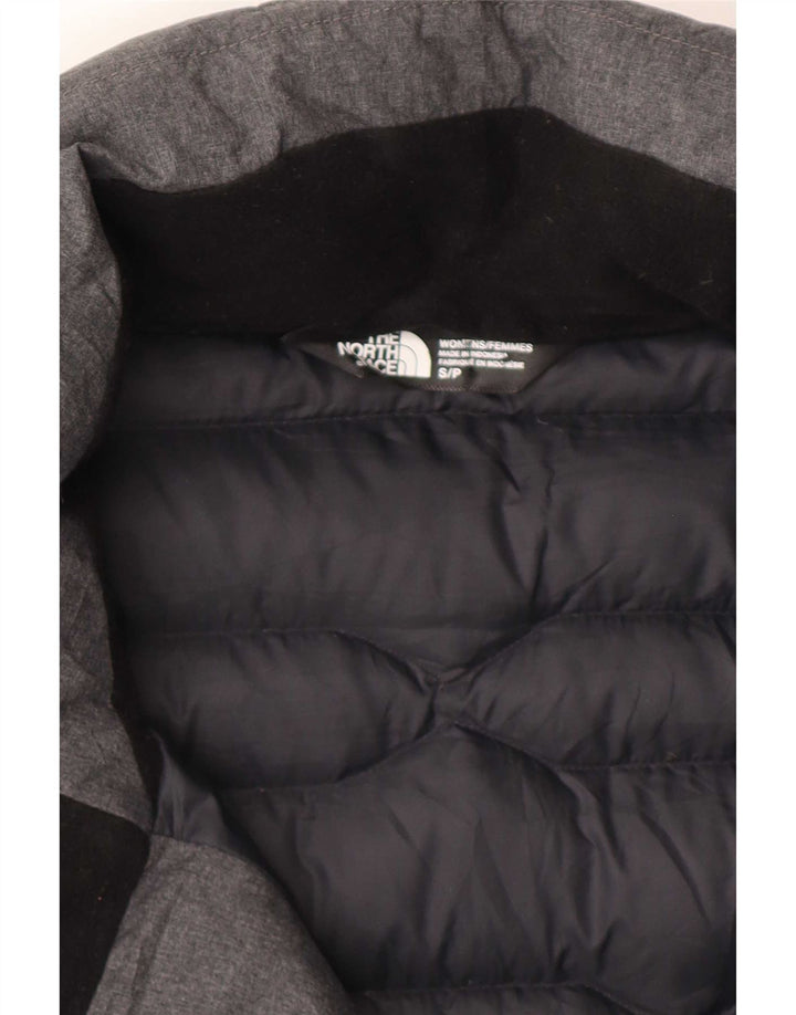 The North Face Manteau rembourré pour femme UK 10 Petit nylon gris