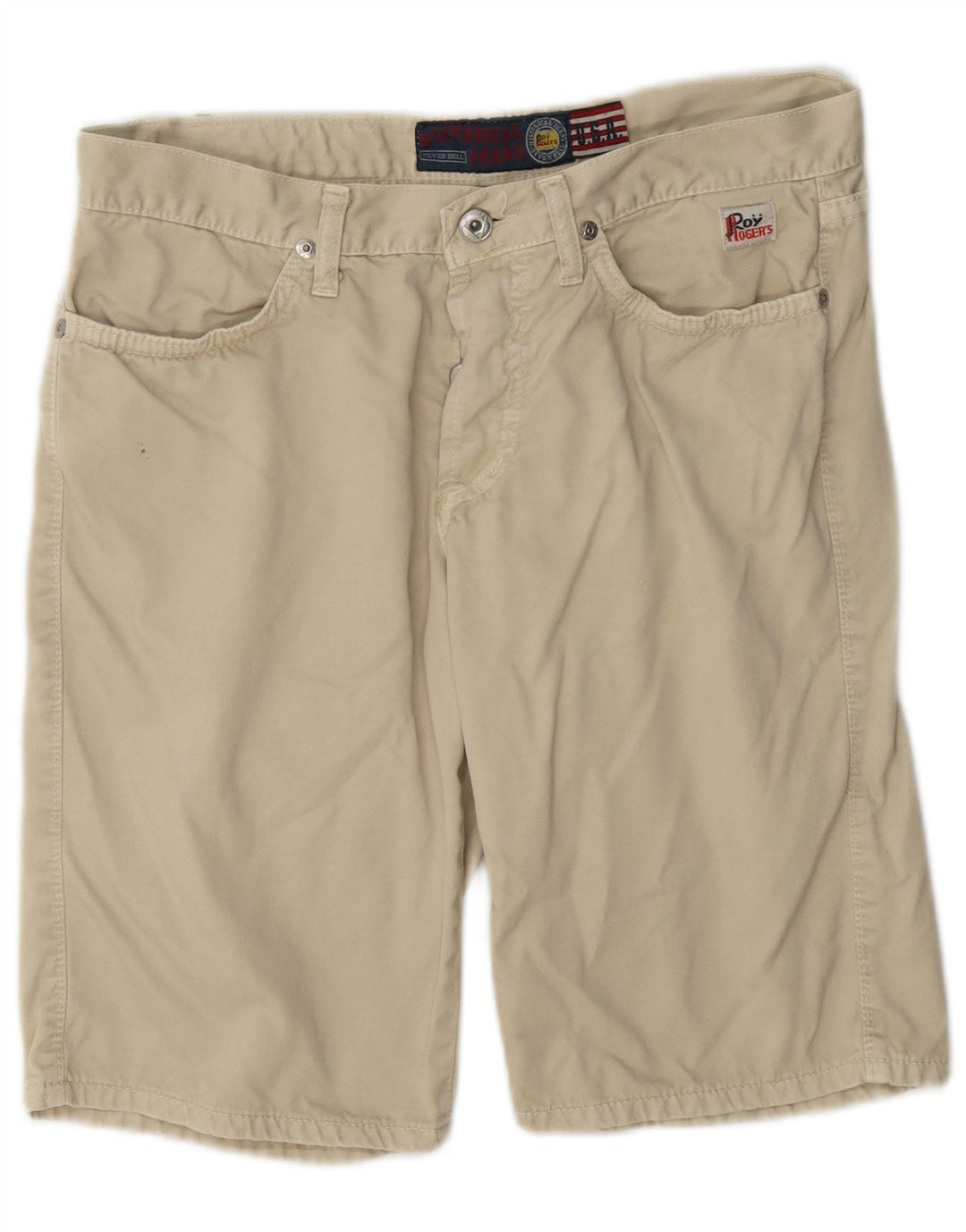 Roy Rogers Short décontracté pour homme W30 Beige moyen