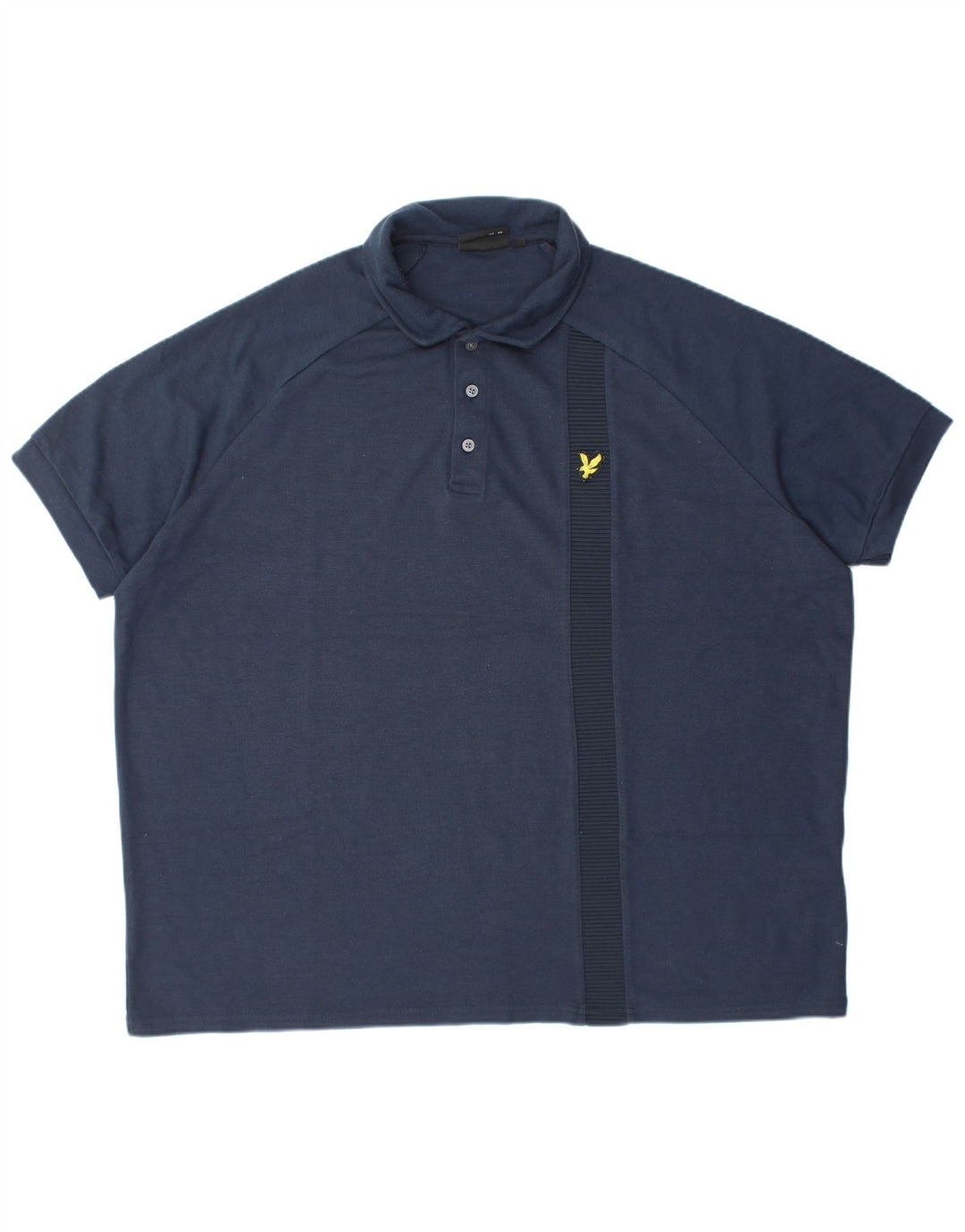 LYLE & SCOTT Polo Homme 2XL Bleu Marine Viscose